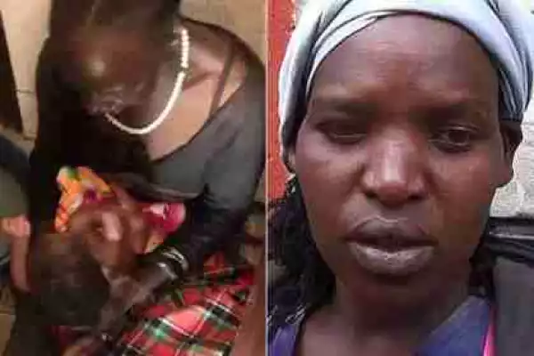 This Heartless Mom Dumps Her Newborn Baby In A Pit Latrine Just Minutes After She Had The Child (Photos)
